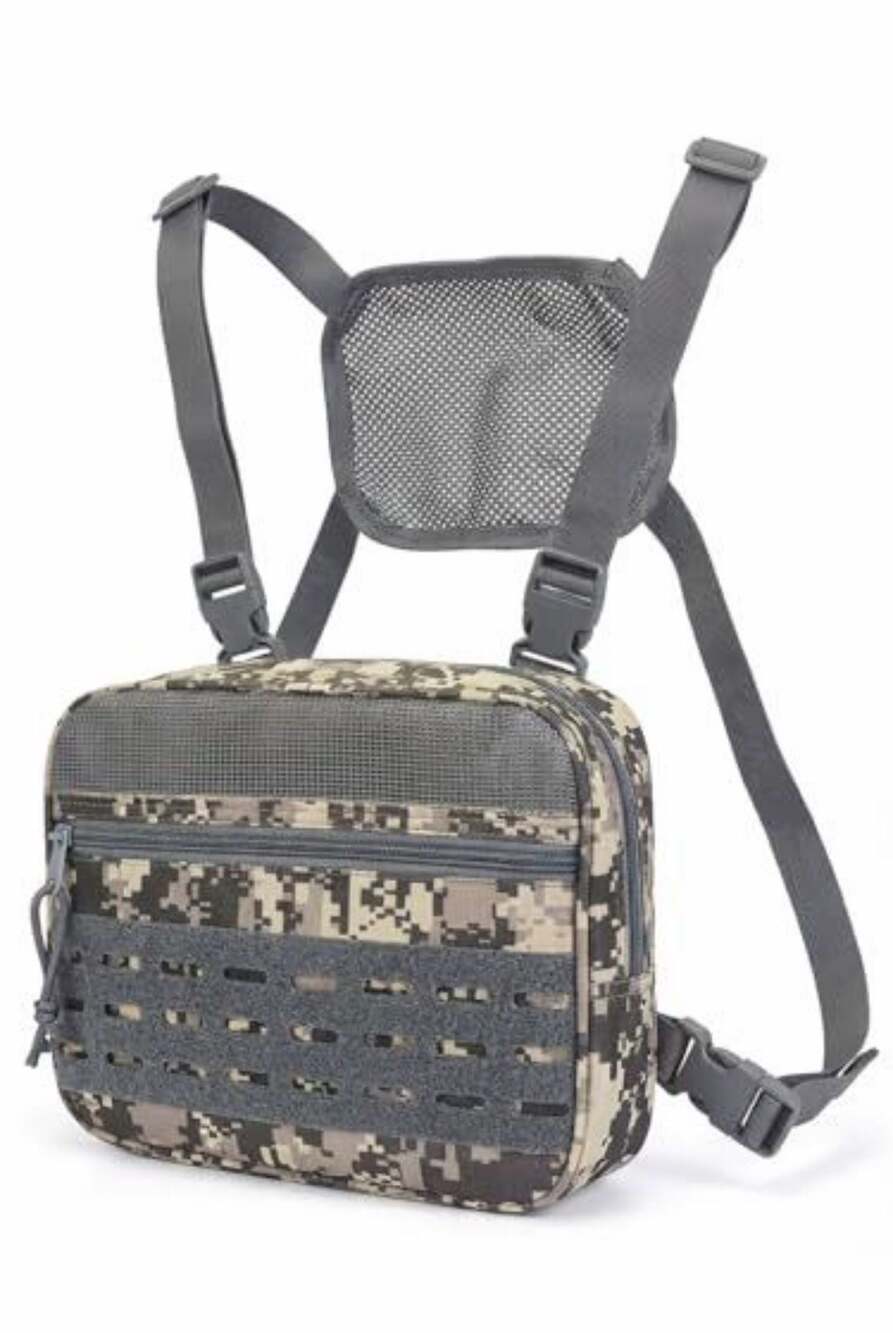 Tactical Chest Rig Utility Bag Digital Camo